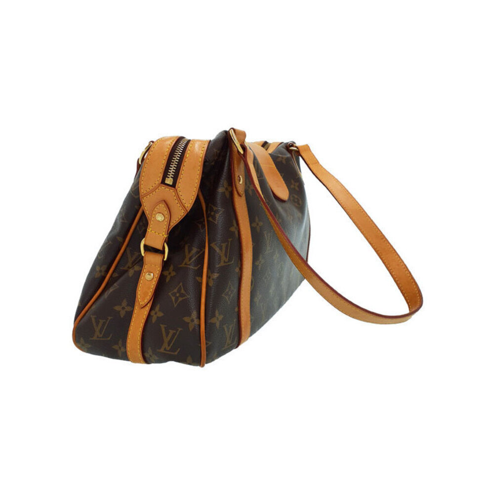 Louis Vuitton Stresa Brown Monogram Leather Shoulder Bag